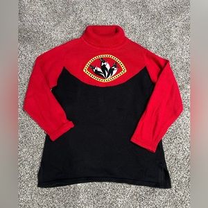 Rare vintage Bob Mackie wearable art sweater